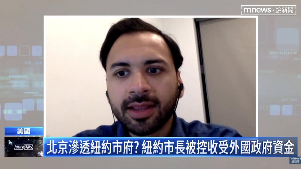 Sasha B. Chhabra on Mirror TV 鏡新聞